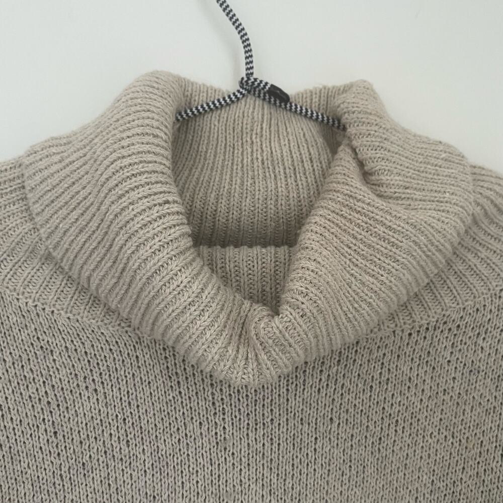 ENTRO "Riding into the Season" Women's Grey/Black Poncho size M/L - Picture 5 of 11